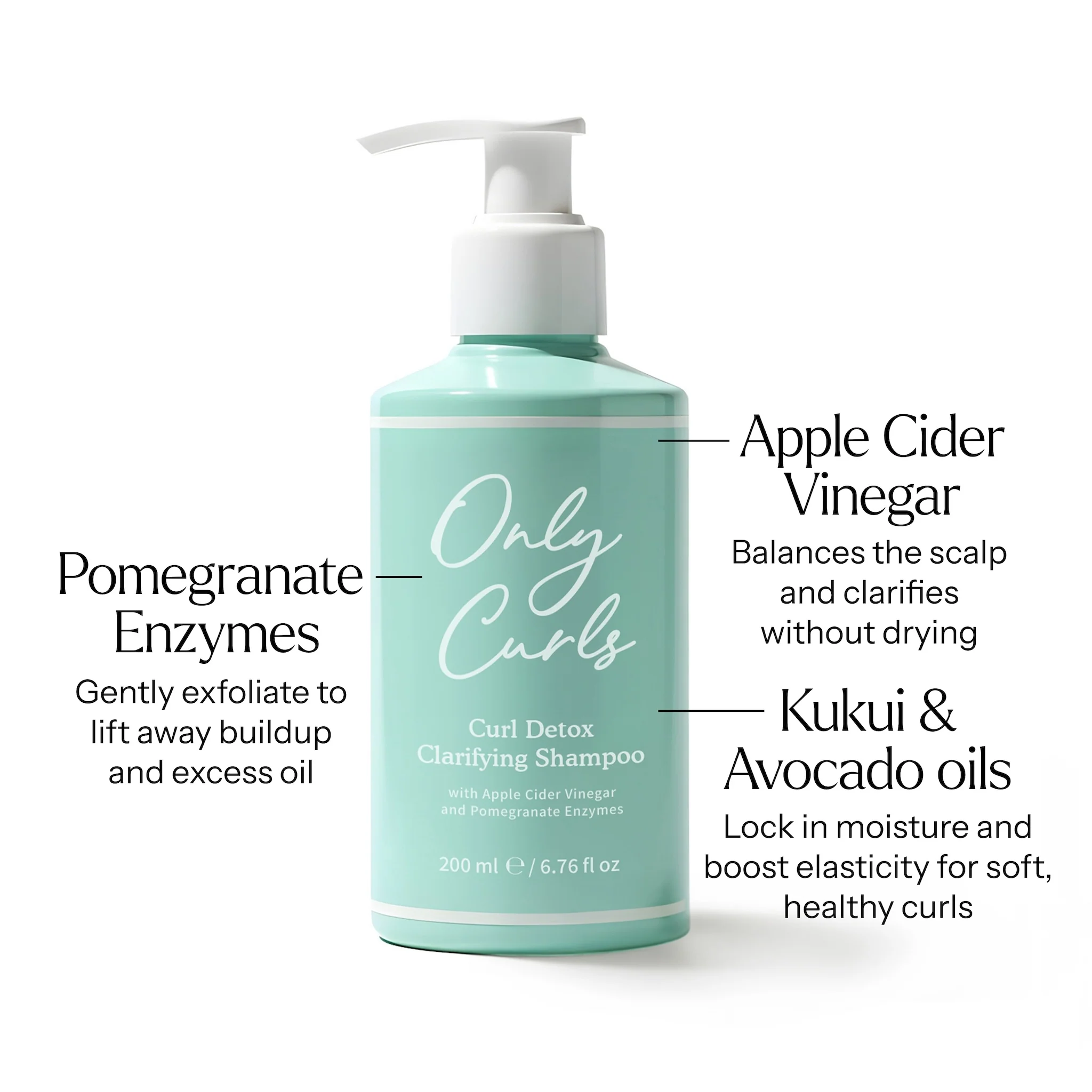 Only Curls Curl Detox Clarifying Shampoo - Image 5