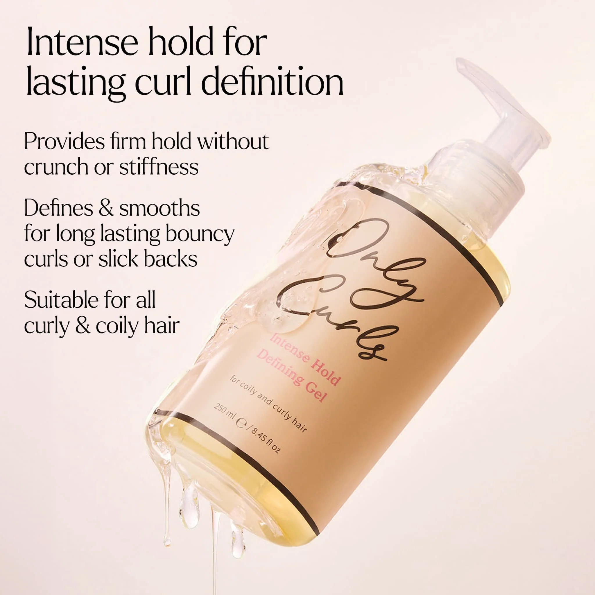 Only Curls Intense Hold Defining Gel - Image 3