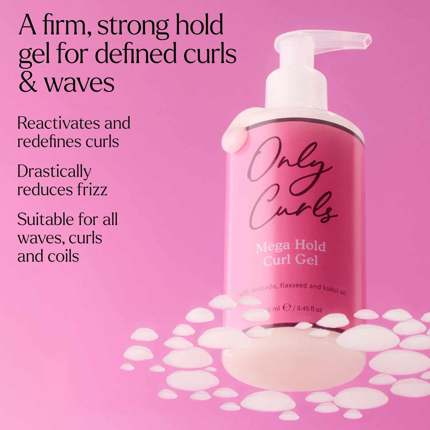 Only Curls Mega Hold Curl Gel - Image 3