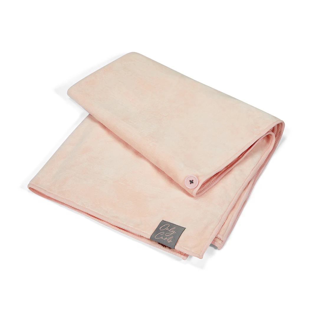 Only Curls Microfibre Hair Towel - Pink - Image 3