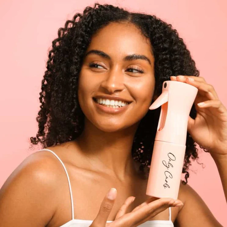 Only Curls Misting Bottle - Pink - Image 6