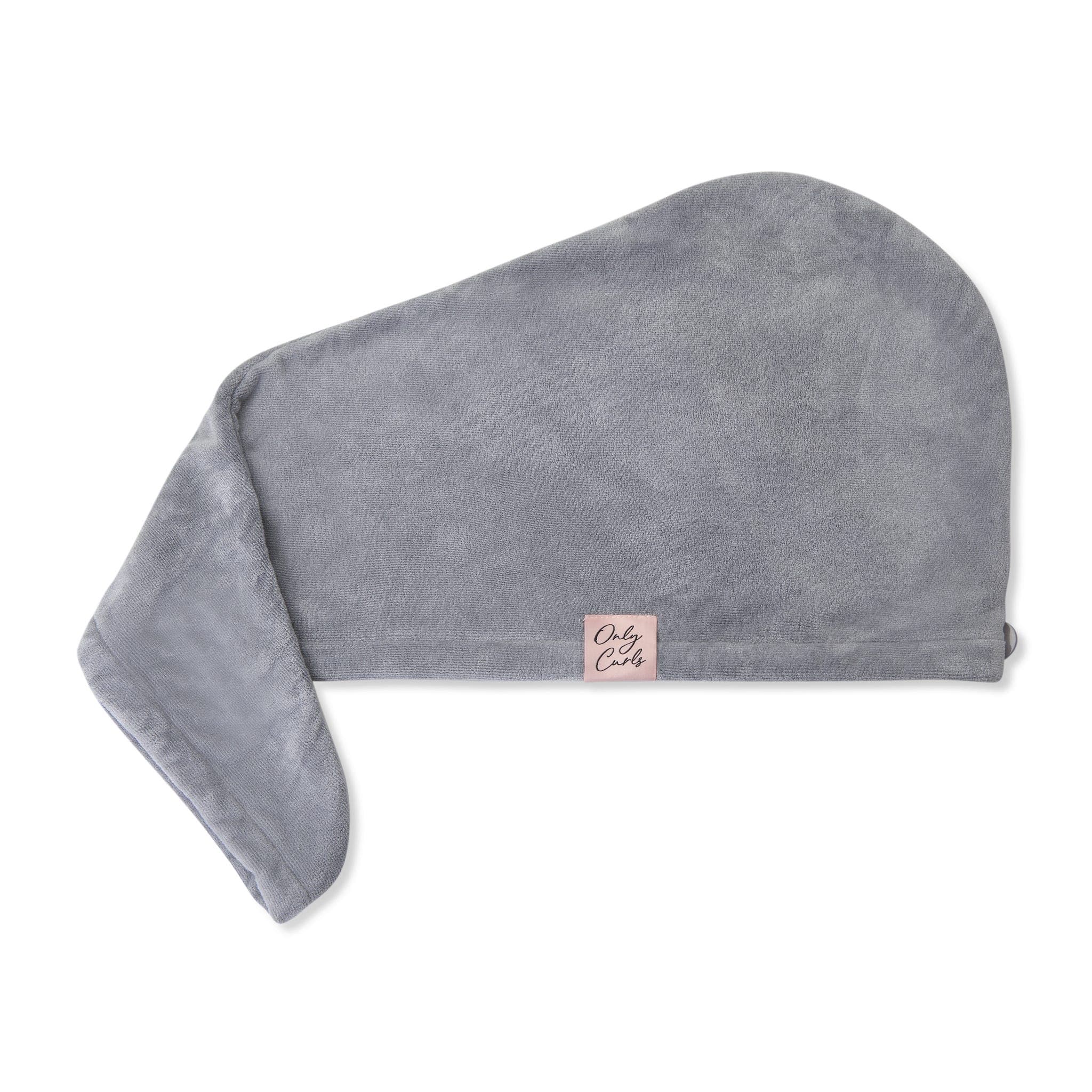 Only Curls Towel Turban - Grey - Image 5